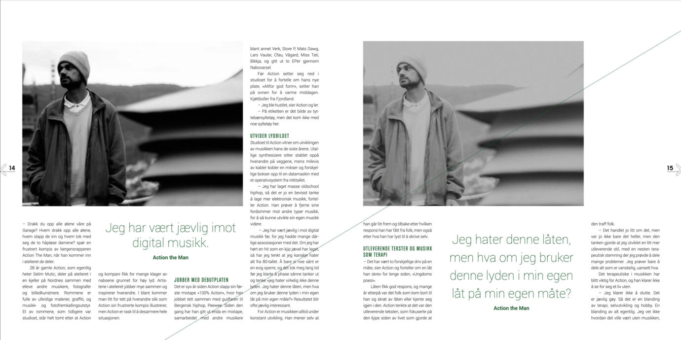 general examples of magazine-style work